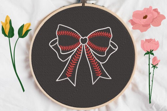 Adorable Baseball Bow Review