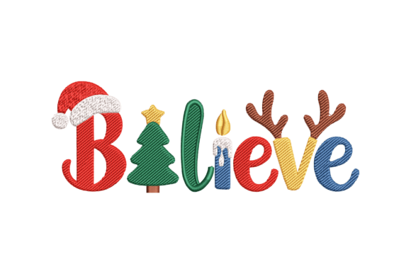 Believe Christmas Alphabet