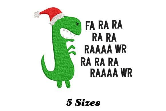 Fa Ra Ra Rawr T-Rex Dino Christmas