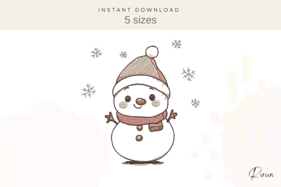 Snowman Embroidery Design Review